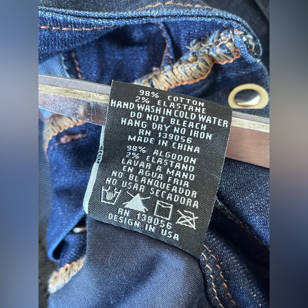 Grace Denim Blue Women's Overalls - Picture 13 of 14